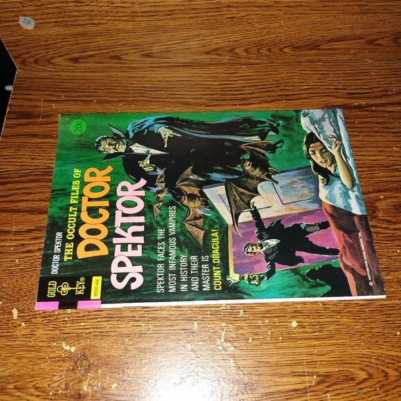 The Occult Files Of Doctor Spektor #8 (Gold Key Comics, 1974) Great Shape! - Picture 3 of 3